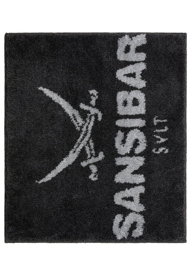 Sansibar Sylt Badematte Badematte »Sansibar, Höhe 20 mm, mit Sansibar Logo Schriftzug, rutschhemmend beschichtet, fußbodenheizungsgeeignet, strapazierfähig, sch – Bild 4 von 4