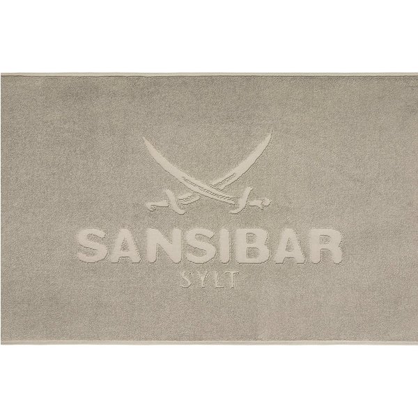 Sansibar Sylt Duschmatte Badvorleger, Duschvorleger, Badematte 50x80 cm, Hochtiefprägung, strapazierfähig, fußbodenheizungsgeeignet, Rückseite hat keine rutschh
