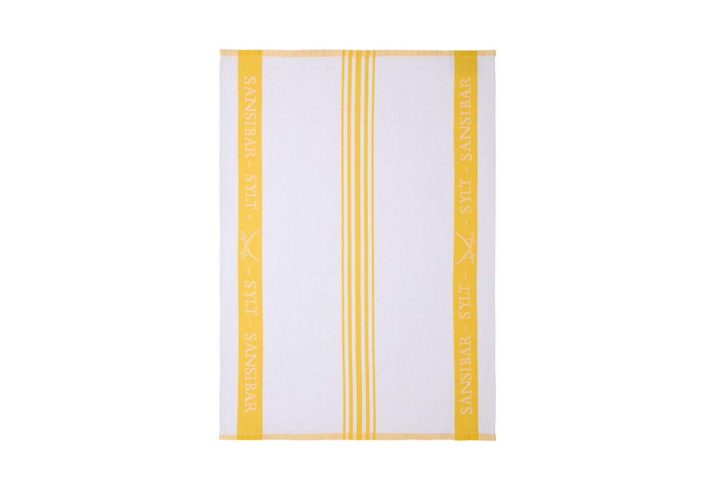 Sansibar Sylt Geschirrtuch Geschirrtücher-Set, 3-tlg, 50x70 cm, 100% Baumwolle, Premium Qualität, (Set, 3x Geschirrtuch, 50x70 cm, zwei verschiedene Designs), J – Bild 3 von 5