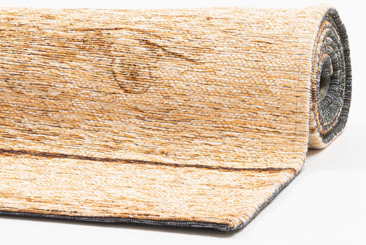 Sansibar Teppich Keitum 009, rechteckig, Höhe: 3 mm, Flachgewebe, Motiv Holzdielen & gekreuzte Säbel, auch in rund – Bild 5 von 5