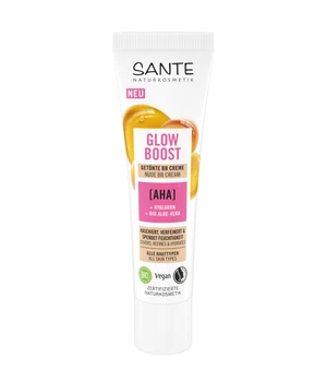 Sante Glow Boost getönte BB Creme mit AHA, Hyaluron & Bio Aloe-Vera BB Cream · 30 ml