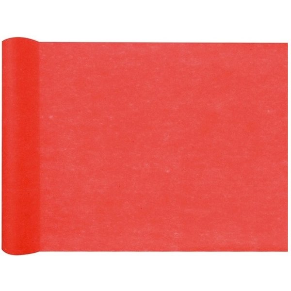santex Tischdecke Tischläufer rot