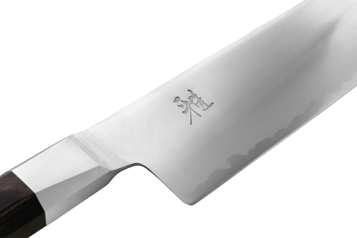 MIYABI Santokumesser MIYABI 4000FC, Klingenlänge 18 cm, Griff aus Pakkaholz – Bild 3 von 5