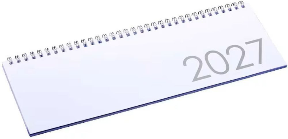 Saphir-Tec Tischkalender Schreibtischkalender 2027 quer Standard Wochenplaner (1-tlg) – Bild 2 von 2