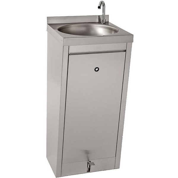 Saro Edelstahlspüle Handwaschbecken Edelstahl, Handwaschbecken Gastro