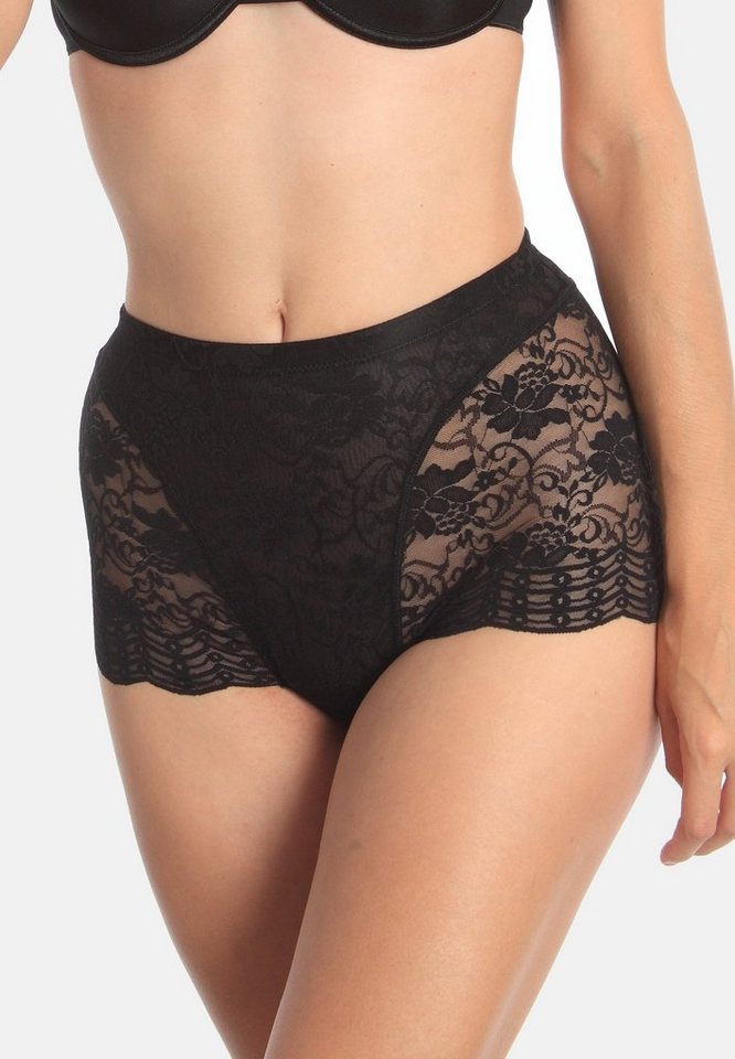 Sassa Shapingpants Functional Lace (2er Pack) komplett aus elastischer, floraler Spitze, hohe Taille, leicht formend – Bild 2 von 4