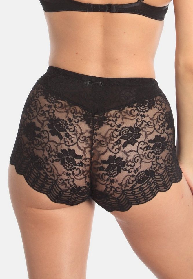 Sassa Shapingpants Functional Lace (2er Pack) komplett aus elastischer, floraler Spitze, hohe Taille, leicht formend – Bild 3 von 4