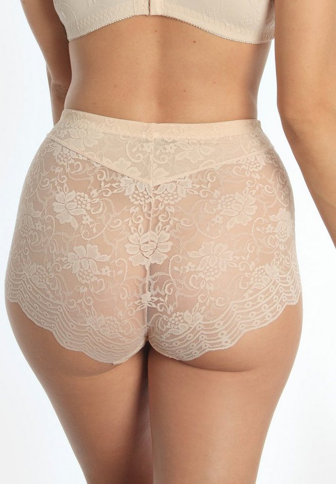 Sassa Shapingpants Functional Lace (2er Pack) komplett aus elastischer, floraler Spitze, hohe Taille, leicht formend – Bild 5 von 5