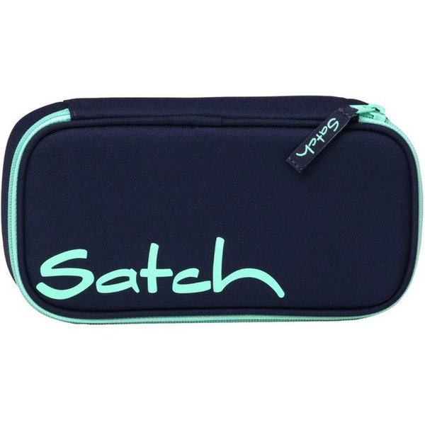 Satch Federmäppchen Schlamperbox, (2-tlg), inklusive Geodreieck und Stundenplan