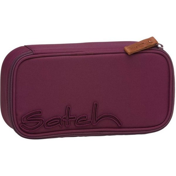 Satch Federmäppchen Schlamperbox, (2-tlg), inklusive Geodreieck und Stundenplan