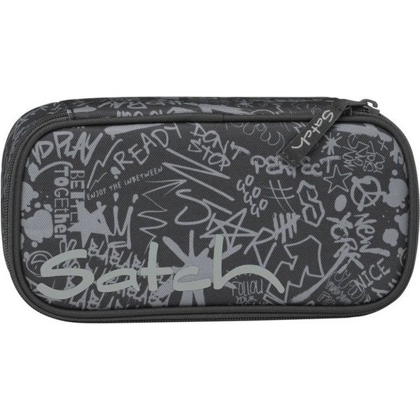 Satch Federmäppchen Schlamperbox, (2-tlg), inklusive Geodreieck und Stundenplan