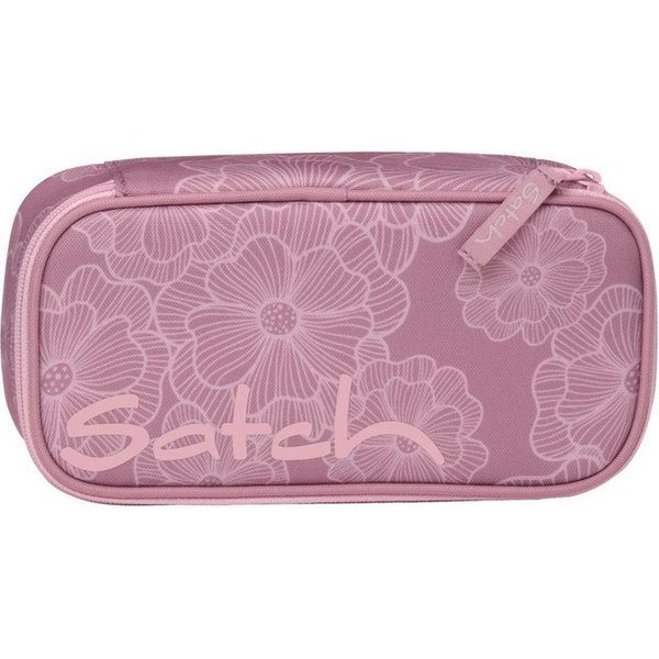 Satch Federmäppchen Schlamperbox, (2-tlg), inklusive Geodreieck und Stundenplan