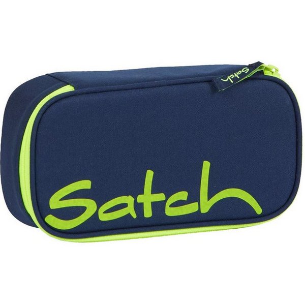 Satch Federmäppchen Schlamperbox, (2-tlg), inklusive Geodreieck und Stundenplan