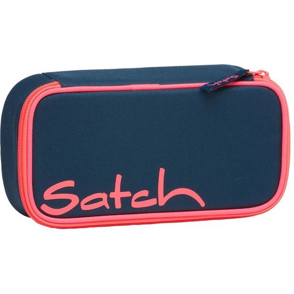 Satch Federmäppchen Schlamperbox, (2-tlg), inklusive Geodreieck und Stundenplan