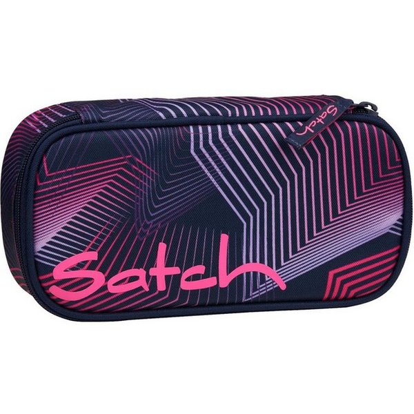 Satch Federmäppchen Schlamperbox, (2-tlg), inklusive Geodreieck und Stundenplan