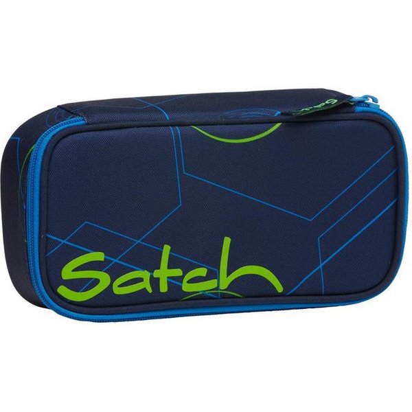 Satch Federmäppchen Schlamperbox, (2-tlg), inklusive Geodreieck und Stundenplan