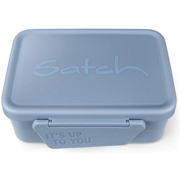 Satch Lunchbox Edelstahl Brotdose, Edelstahl, (Edelstahl Brotdose, 3-tlg., 1x Brotdose, 1x Trennfach), spülmaschinengeeignet bis 45 Grad, Handwäsche empfohlen