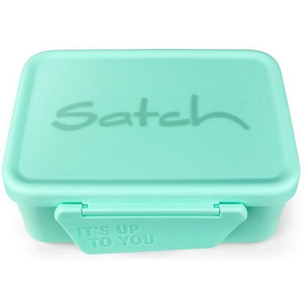 Satch Lunchbox Edelstahl Brotdose, Edelstahl, (Edelstahl Brotdose, 3-tlg., 1x Brotdose, 1x Trennfach), spülmaschinengeeignet bis 45 Grad, Handwäsche empfohlen