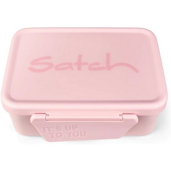 Satch Lunchbox Edelstahl Brotdose, Edelstahl, (Edelstahl Brotdose, 3-tlg., 1x Brotdose, 1x Trennfach), spülmaschinengeeignet bis 45 Grad, Handwäsche empfohlen