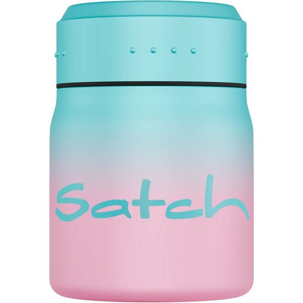 Satch Lunchbox Thermo Lunchbox, Edelstahl, (Thermo Lunchbox, 3-tlg., 1x Thermo Lunchbox, 1x Gabel-Löffelkombination), spülmaschinengeeignet bis 45 Grad, Handwäs