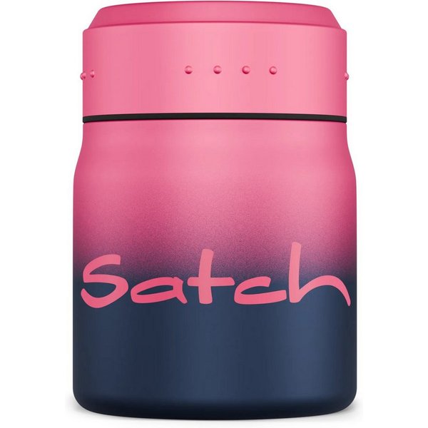 Satch Lunchbox Thermo Lunchbox, Edelstahl, (Thermo Lunchbox, 3-tlg., 1x Thermo Lunchbox, 1x Gabel-Löffelkombination), spülmaschinengeeignet bis 45 Grad, Handwäs