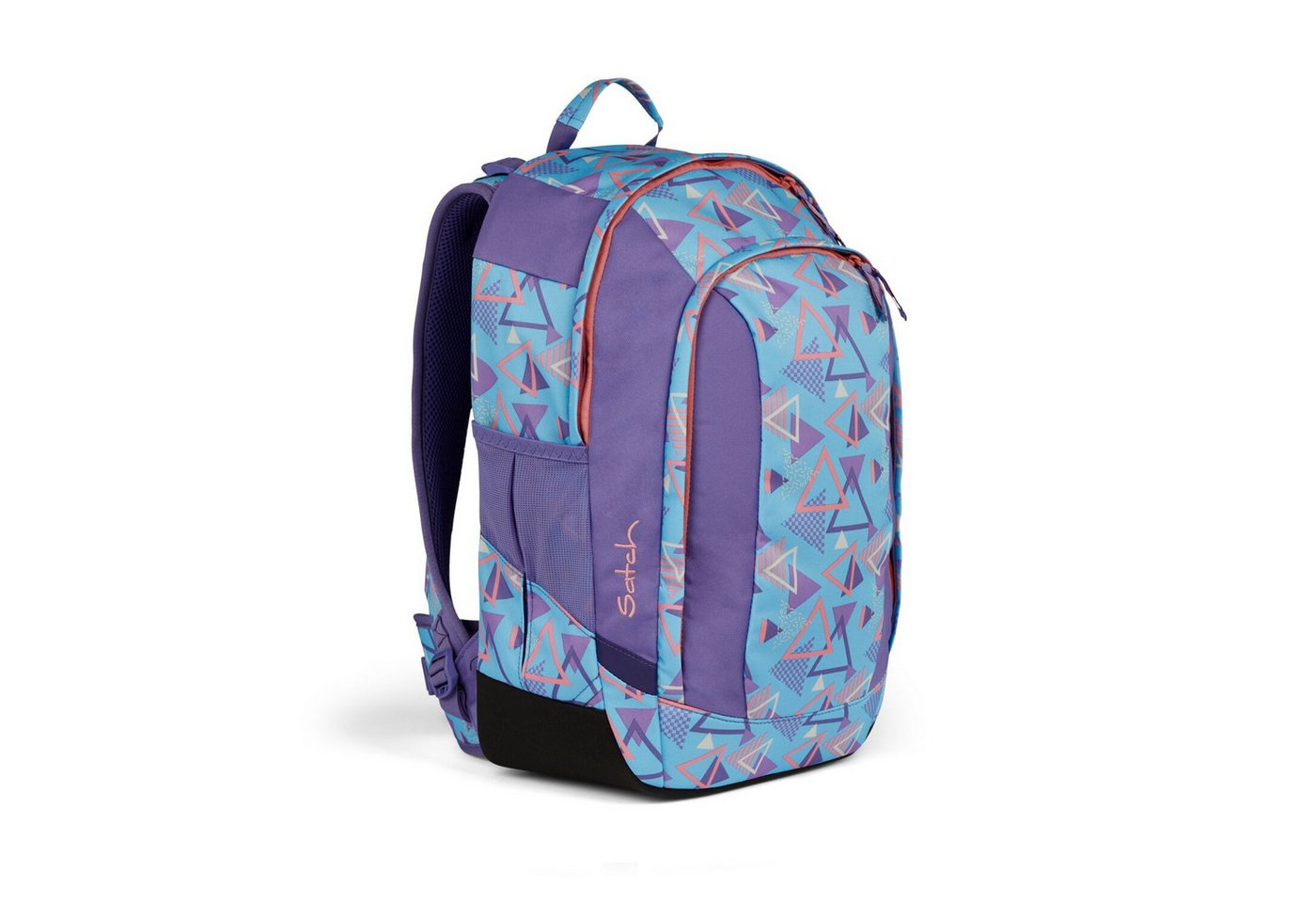 Satch Schulranzen Schulrucksack AIR 80s Dance, Kollektion 2024 (1 Stück), Laptop-Fach, Your-Size-System, Schulranzen – Bild 2 von 5
