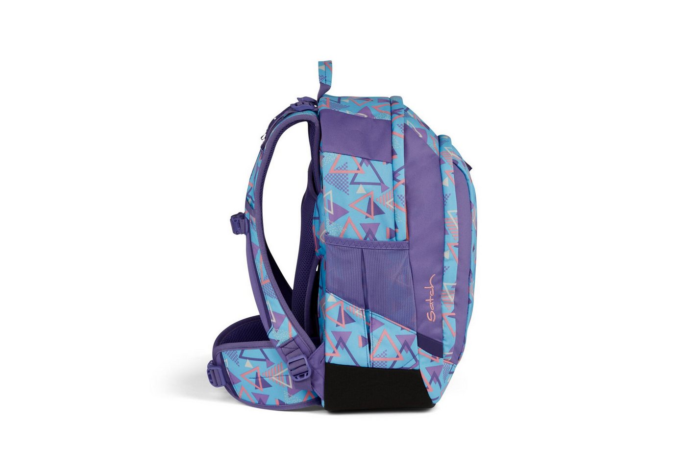 Satch Schulranzen Schulrucksack AIR 80s Dance, Kollektion 2024 (1 Stück), Laptop-Fach, Your-Size-System, Schulranzen – Bild 3 von 5