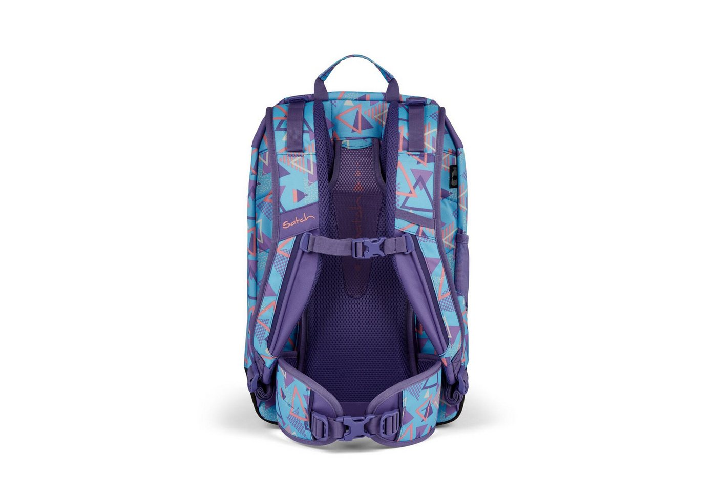 Satch Schulranzen Schulrucksack AIR 80s Dance, Kollektion 2024 (1 Stück), Laptop-Fach, Your-Size-System, Schulranzen – Bild 4 von 5