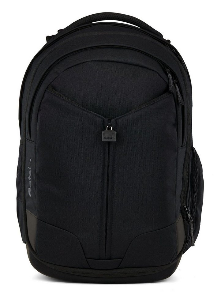 Satch Schulranzen Schulrucksack MATCH Blackjack (1 Stück), Schulranzen, ergonomisch, 30 + 5 Liter – Bild 2 von 5