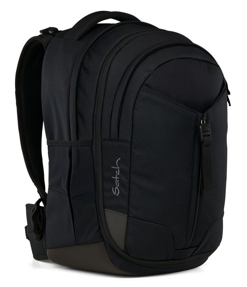 Satch Schulranzen Schulrucksack MATCH Blackjack (1 Stück), Schulranzen, ergonomisch, 30 + 5 Liter – Bild 3 von 5