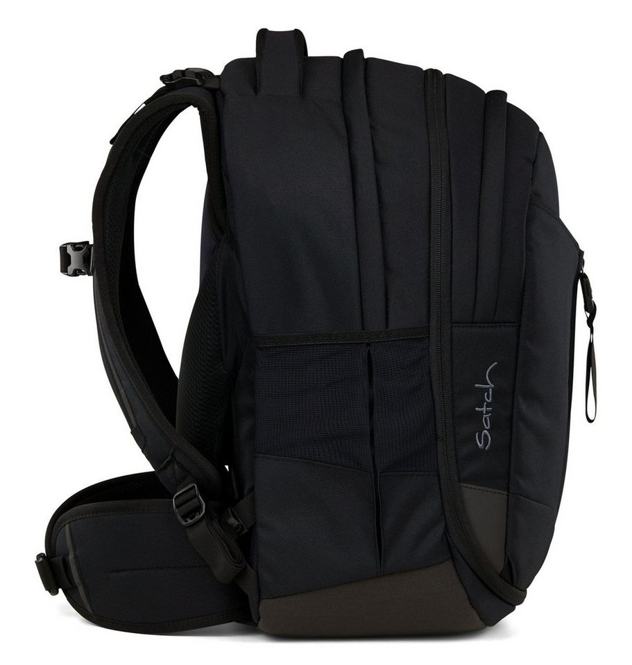 Satch Schulranzen Schulrucksack MATCH Blackjack (1 Stück), Schulranzen, ergonomisch, 30 + 5 Liter – Bild 4 von 5