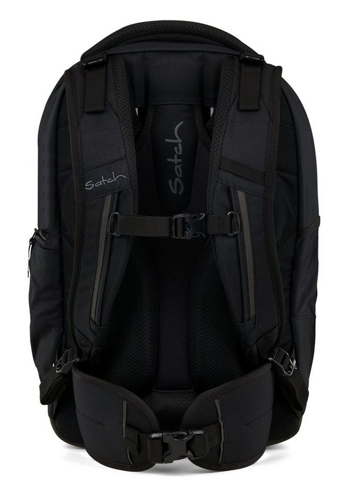 Satch Schulranzen Schulrucksack MATCH Blackjack (1 Stück), Schulranzen, ergonomisch, 30 + 5 Liter – Bild 5 von 5