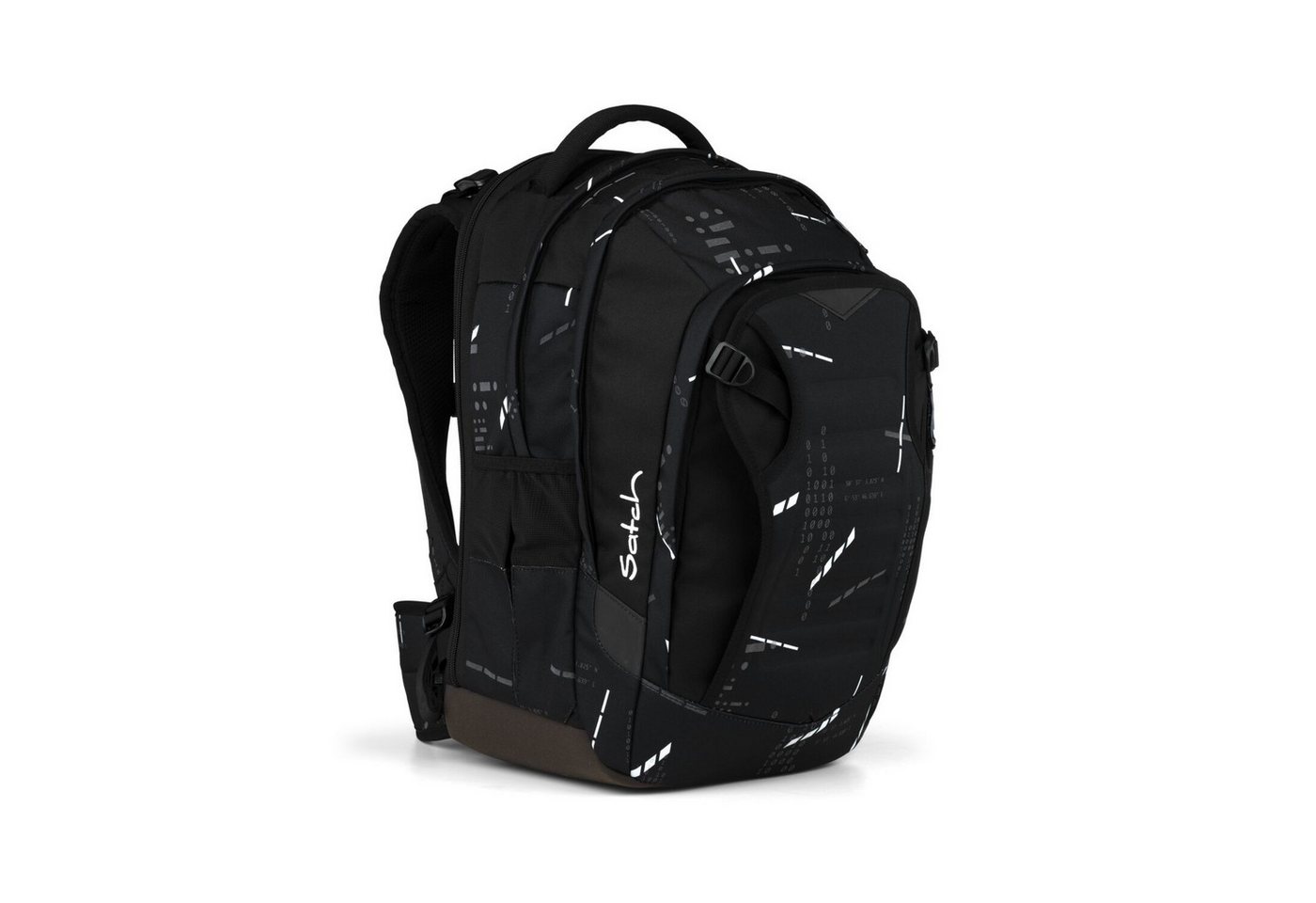 Satch Schulranzen Schulrucksack MATCH PLUS Ninja Matrix (1 Stück), Schulranzen, ergonomisch, 30 + 5 Liter, 4 Fächer – Bild 2 von 5