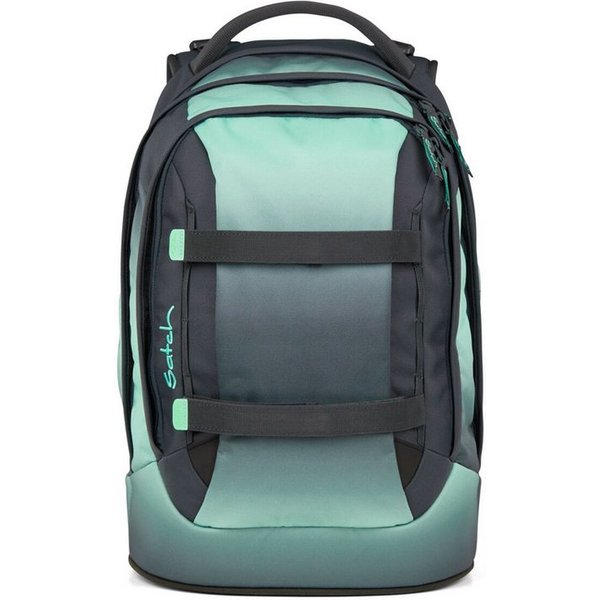 Satch Schulranzen Schulrucksack PACK Gradient Mint (1 Stück), ergonomisch, Your-Size-System: auf Körpergröße anpassbar