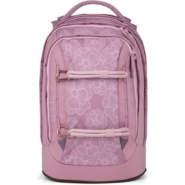 Satch Schulranzen Schulrucksack PACK Magnolia Dream (1 Stück), ergonomisch, Your-Size-System, 5 Fächer