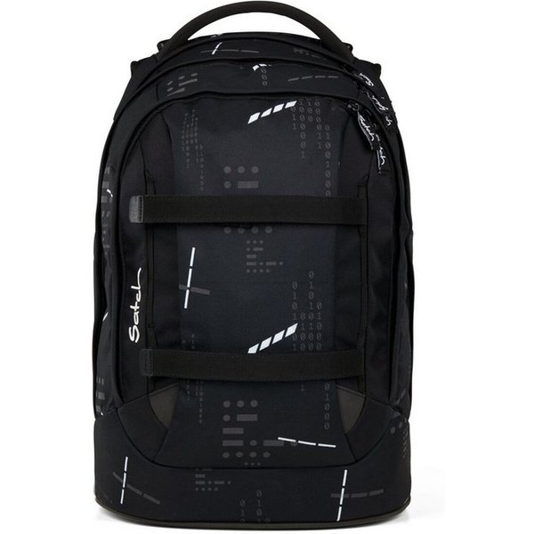 Satch Schulranzen Schulrucksack PACK Ninja Matrix (1 Stück), ergonomisch, Your-Size-System: auf Körpergröße anpassbar