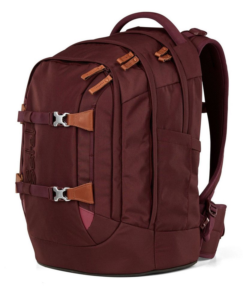 Satch Schulranzen Schulrucksack PACK Nordic Ruby (1 Stück), ergonomisch, Your-Size-System: auf Körpergröße anpassbar – Bild 3 von 5