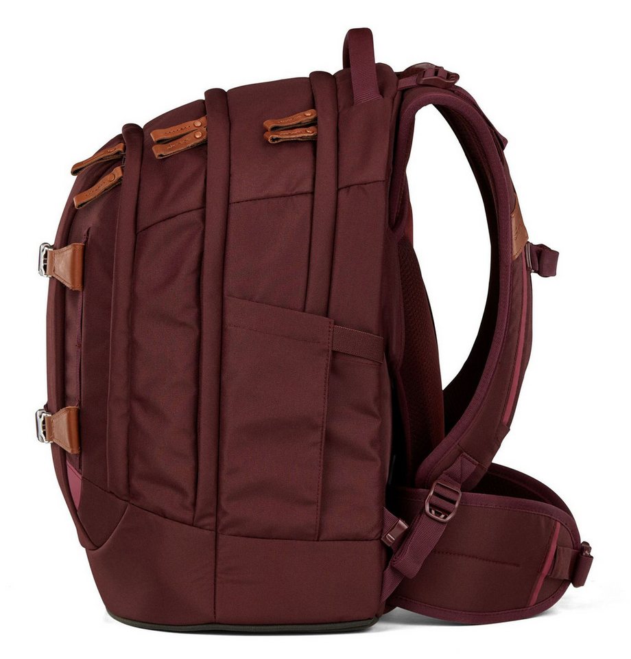 Satch Schulranzen Schulrucksack PACK Nordic Ruby (1 Stück), ergonomisch, Your-Size-System: auf Körpergröße anpassbar – Bild 4 von 5