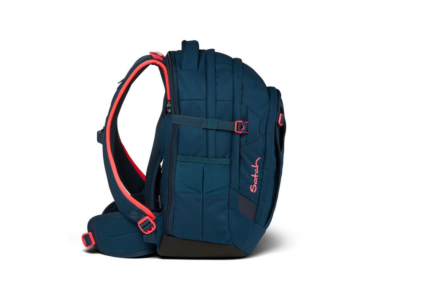 Satch Schulranzen Schulrucksack-Set MATCH Pink Phantom 2-teilig (2-teilig), Laptop-Fach, Your-Size-System, Schulranzen – Bild 5 von 5