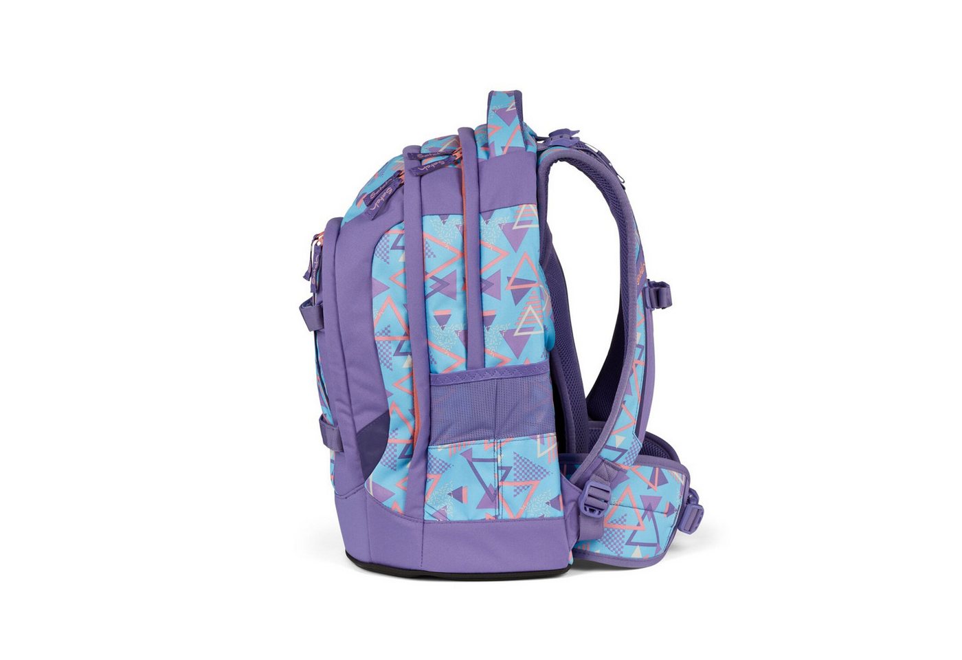 Satch Schulranzen Schulrucksack-Set PACK 80s Dance 3-teilig, Kollektion 2024 (3-teilig), Laptop-Fach, Your-Size-System, Schulranzen – Bild 5 von 5