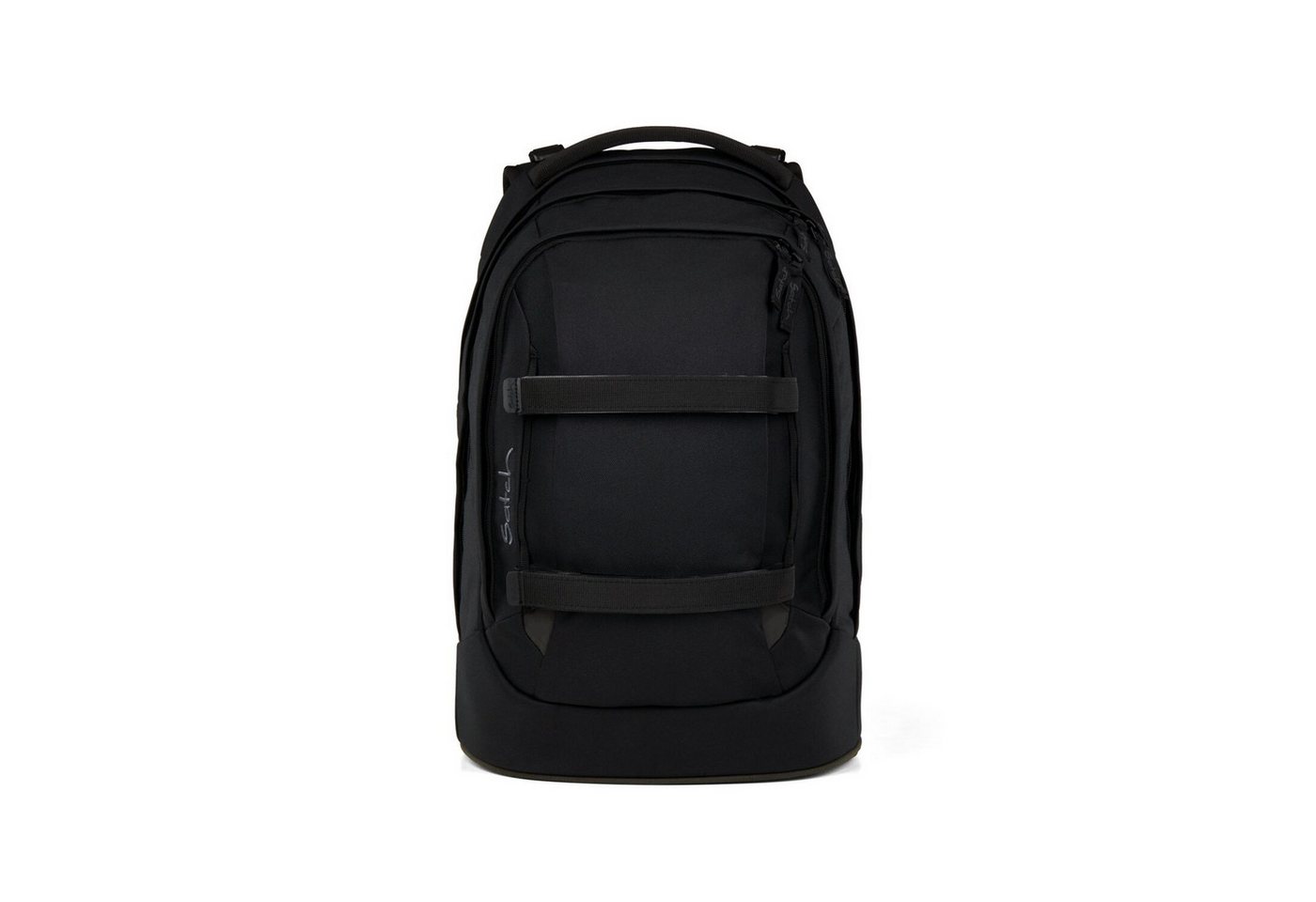 Satch Schulranzen Schulrucksack-Set PACK Blackjack 3-teilig (3-teilig), ergonomisch, Your-Size-System: auf Körpergröße anpassbar – Bild 3 von 5