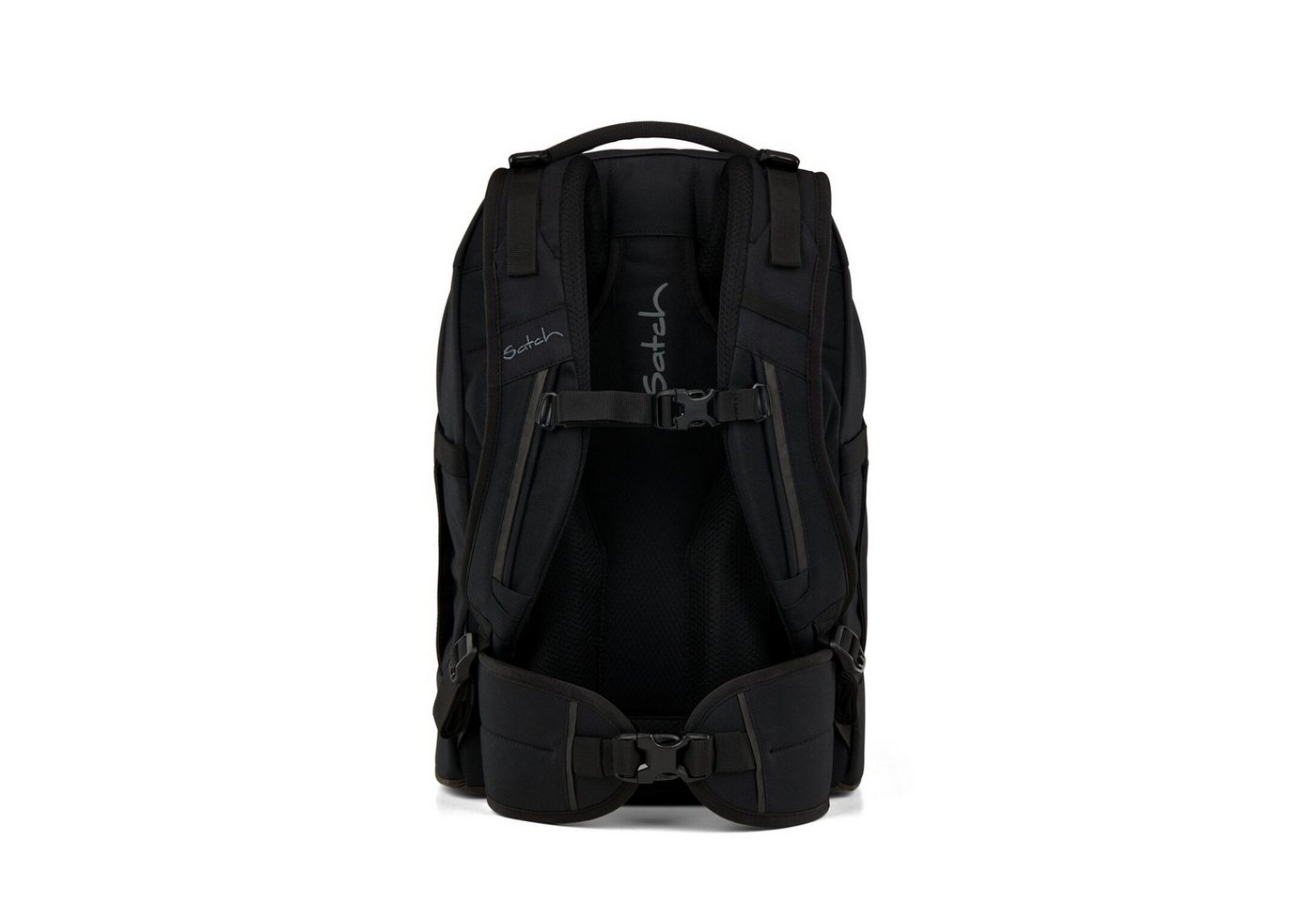 Satch Schulranzen Schulrucksack-Set PACK Blackjack 3-teilig (3-teilig), ergonomisch, Your-Size-System: auf Körpergröße anpassbar – Bild 5 von 5