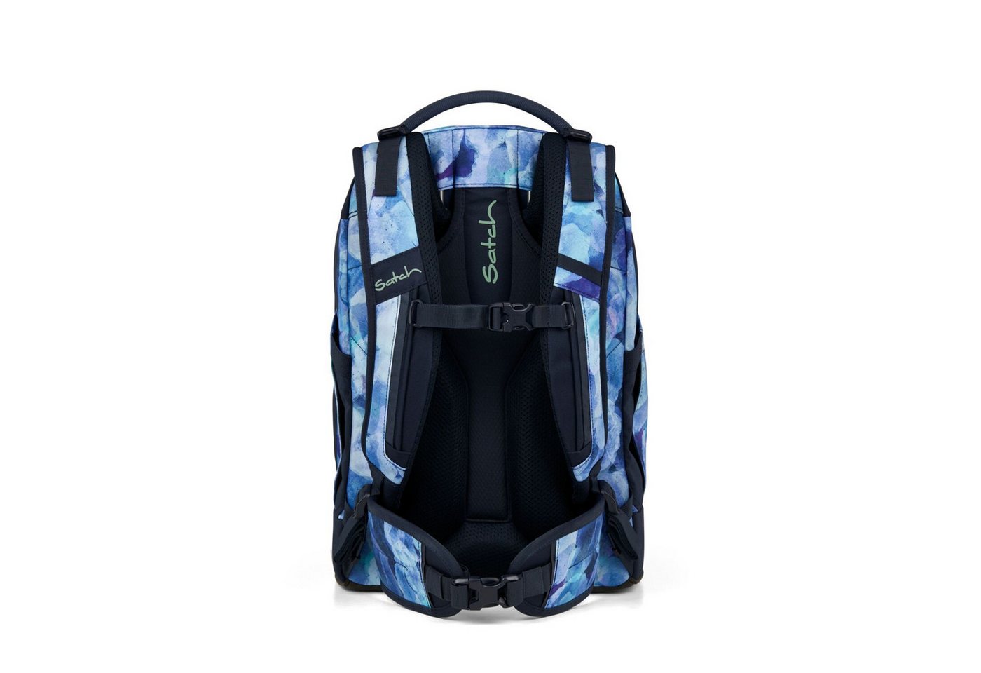 Satch Schulranzen Schulrucksack-Set PACK Blurry Sky 3-teilig (3-teilig), ergonomisch, Your-Size-System: auf Körpergröße anpassbar – Bild 5 von 5