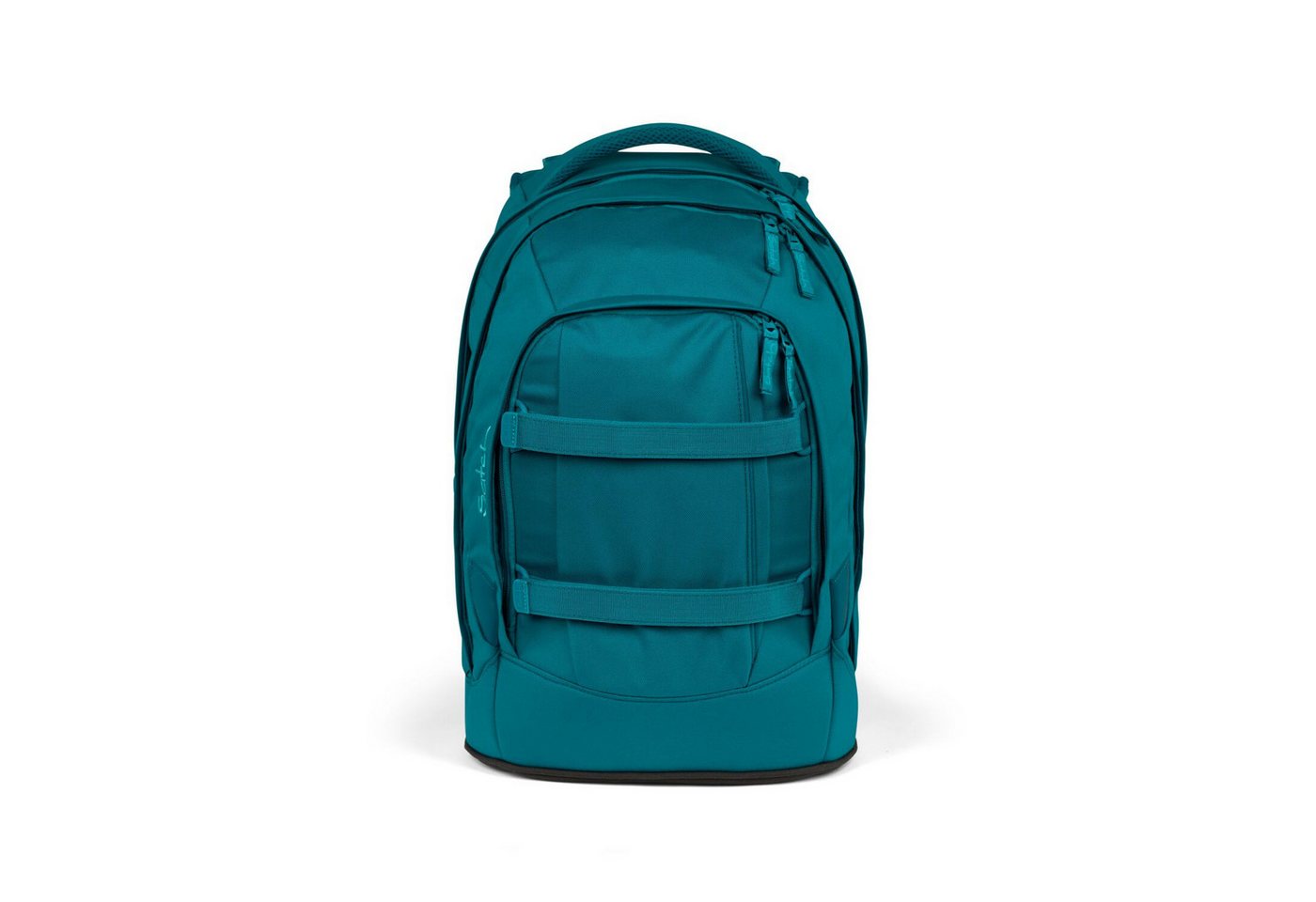 Satch Schulranzen Schulrucksack-Set PACK Deep Petrol 3-teilig, Kollektion 24/25 (3-teilig), Laptop-Fach, Your-Size-System, Schulranzen – Bild 2 von 5