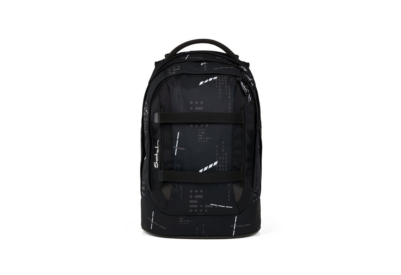 Satch Schulranzen Schulrucksack-Set PACK Ninja Matrix 2-teilig (2-teilig), ergonomisch, Your-Size-System: auf Körpergröße anpassbar – Bild 3 von 5