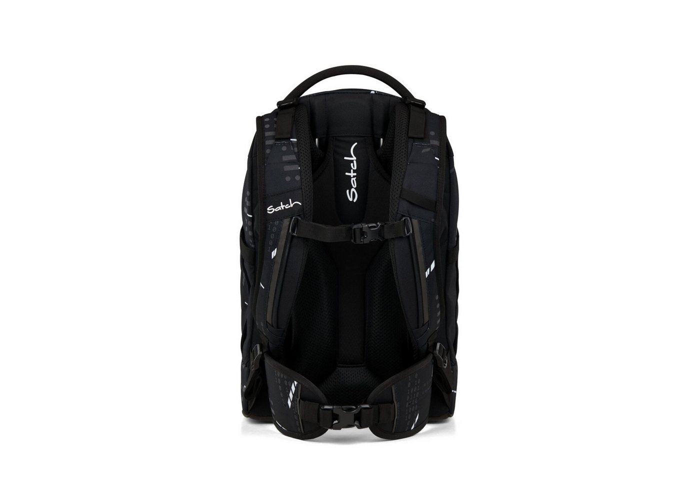 Satch Schulranzen Schulrucksack-Set PACK Ninja Matrix 3-teilig (3-teilig), ergonomisch, Your-Size-System: auf Körpergröße anpassbar – Bild 5 von 5
