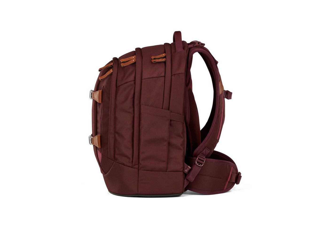 Satch Schulranzen Schulrucksack-Set PACK Nordic Ruby 3-teilig (3-teilig), ergonomisch, Your-Size-System: auf Körpergröße anpassbar – Bild 5 von 5