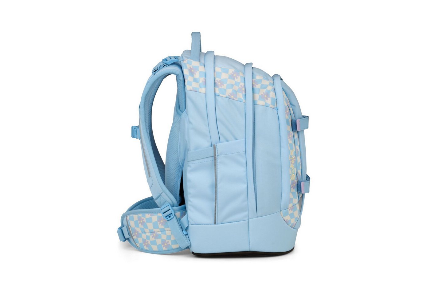 Satch Schulranzen Schulrucksack-Set PACK Summer Era 3-teilig (3-teilig), ergonomisch, Your-Size-System, 5 Fächer – Bild 5 von 5