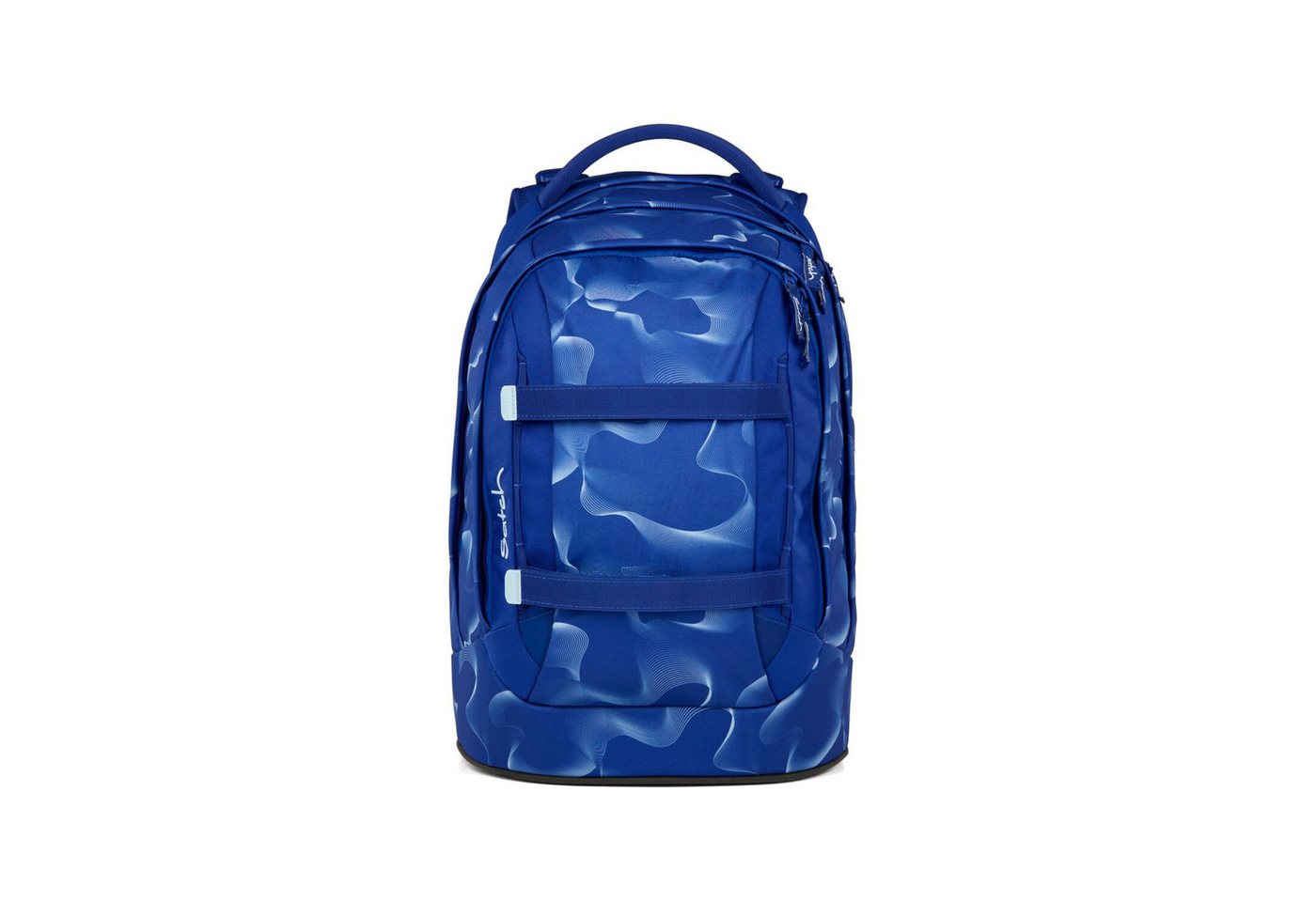 Satch Schulranzen Schulrucksack-Set PACK Vibrant Blue 3-teilig (3-teilig), ergonomisch, Your-Size-System: auf Körpergröße anpassbar – Bild 2 von 5