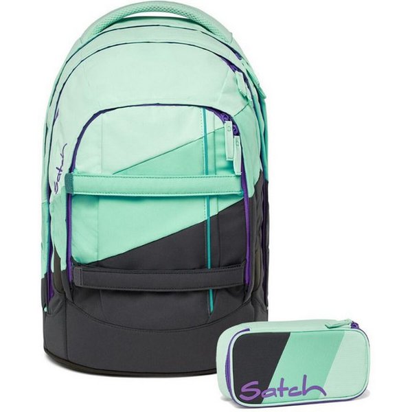 Satch Schulrucksack Pack (2tlg., inkl. Schlamperbox)